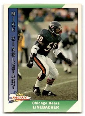 1991 Pacific #53 Mike Singletary - Football Card Single