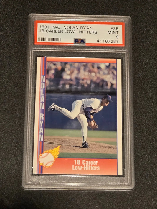 1991 Pacific Nolan Ryan Texas Express I #85 Nolan Ryan PSA 9 - Trading Card
