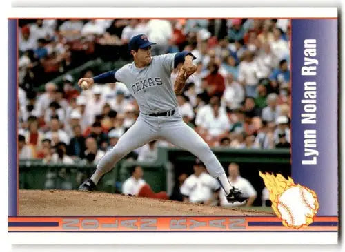 Pacific Ryan Texas baseball card from 1991 Pacific Ryan Texas Express series