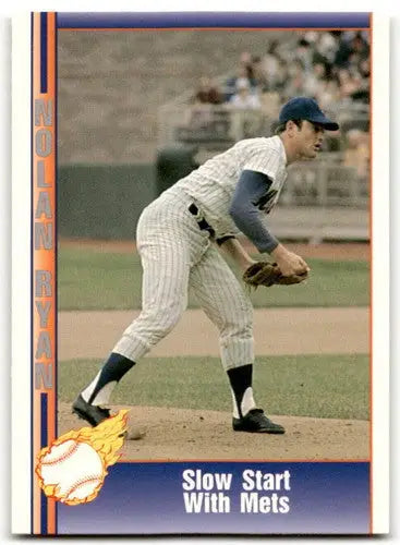 1991 Pacific Ryan Texas Express Nolan Ryan baseball card NM-MT Mets ID 42804