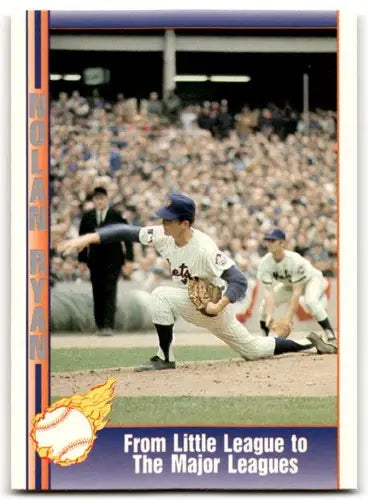 Nolan Ryan baseball card from 1991 Pacific Ryan Texas Express series NM-MT