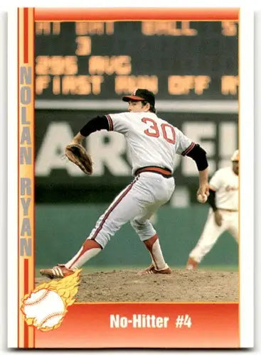 1991 Pacific Ryan Texas Express I #31 No-Hitter Number 4 NM-MT Angels ID:42809 - Baseball Card Single