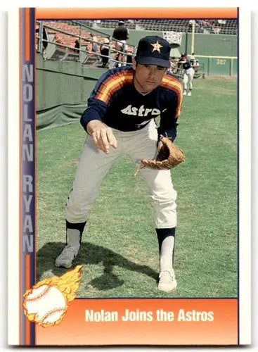 Pacific Ryan Texas baseball card featuring Nolan Ryan from 1991 Pacific Ryan Texas Express series