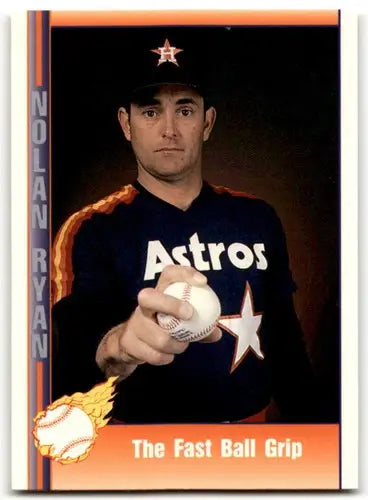 Original gloss Nolan Ryan baseball card from Pacific Ryan Texas Express series