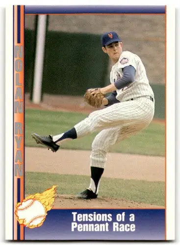 Original gloss Baseball Card 1991 Pacific Ryan Texas Express Nolan Ryan NM-MT Mets