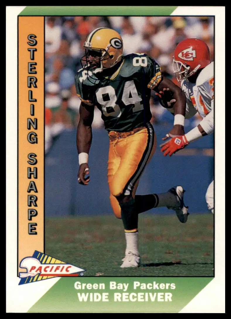 1991 Pacific Sterling Sharpe 166 Green Bay Packers NM - Football Card Single