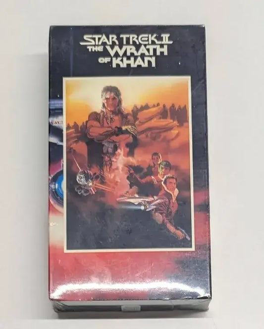 1991 Paramount Star Trek II - The Wrath of Khan VHS - Entertainment Memorabilia