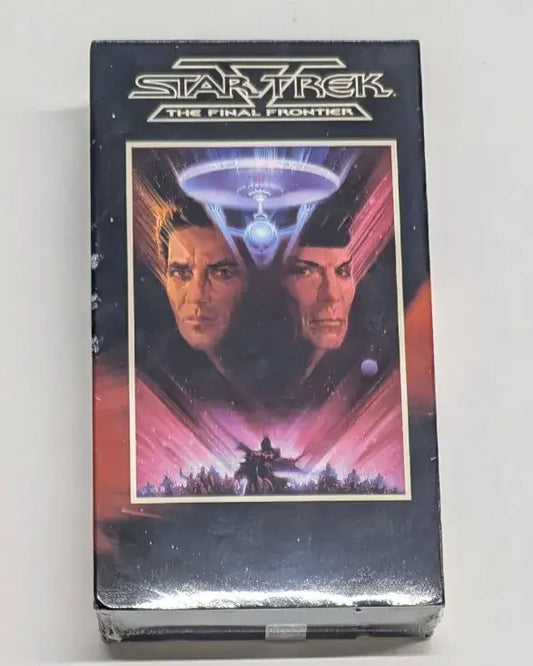 1991 Paramount Star Trek V - The Final Frontier VHS - Entertainment Memorabilia