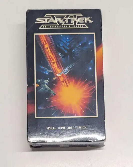1991 Paramount Star Trek VI - The Undiscovered Country VHS - Entertainment Memorabilia