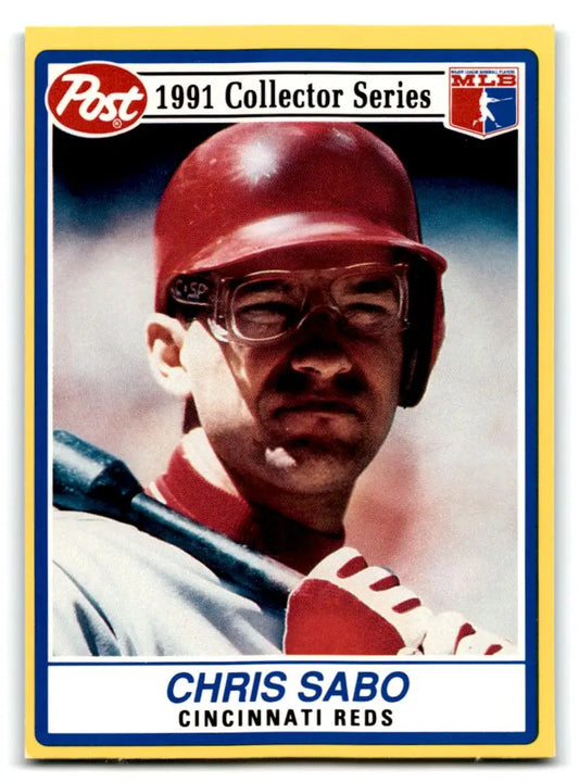 1991 Post Cereal #13 Chris Sabo - Baseball Card Single