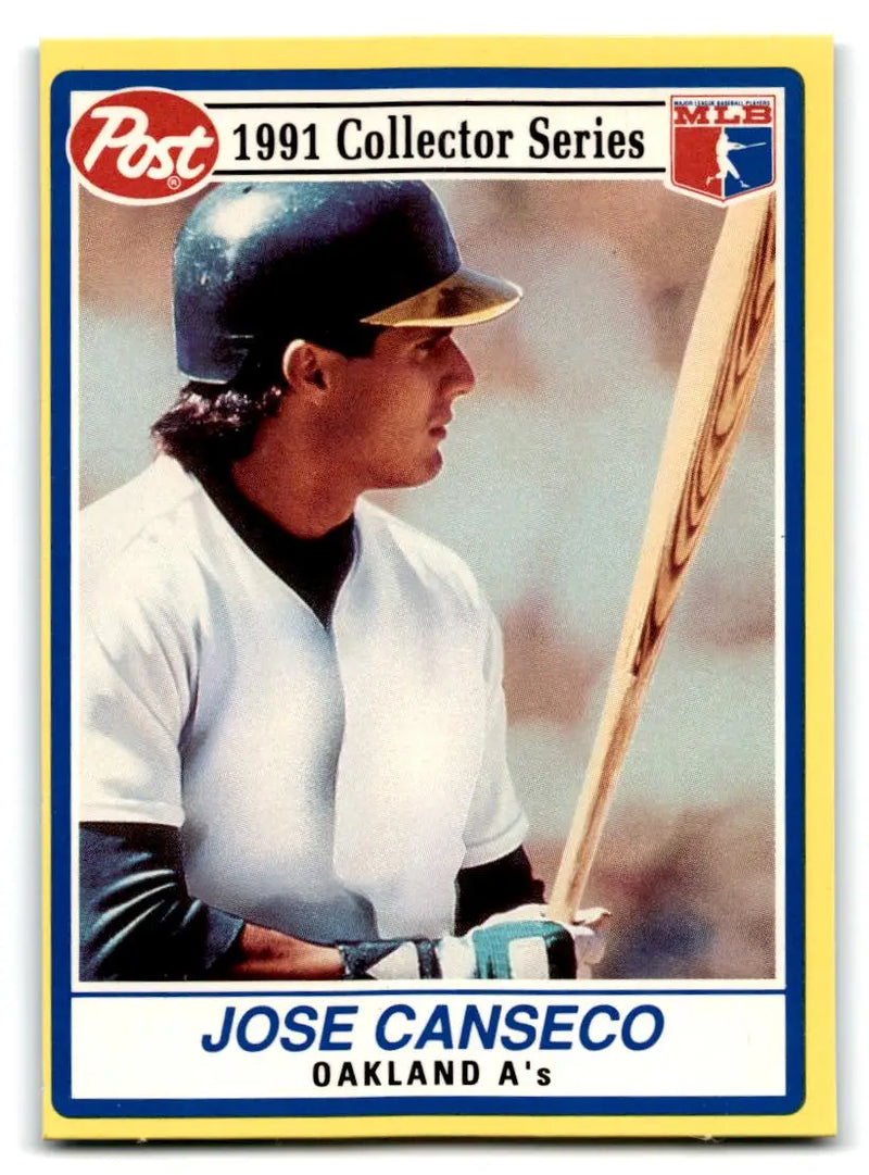 1991 Post Cereal #4 Jose Canseco - Baseball Card Single