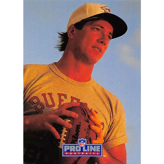 1991 Pro Line Portraits #1 Jim Kelly EX-NM Buffalo Bills Football Card - Football Card Single