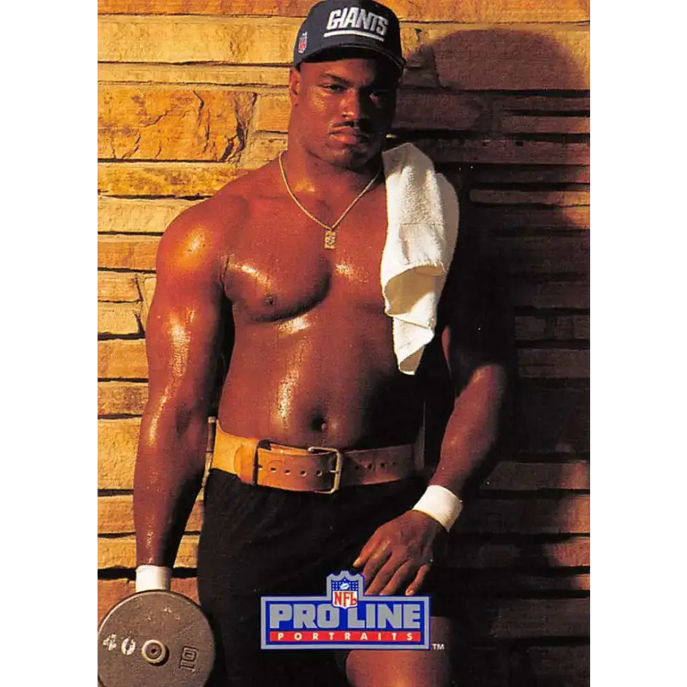 1991 Pro Line Portraits #103 Kanavis McGhee EX-NM RC Rookie New York Giants Football Card - Football Card Single