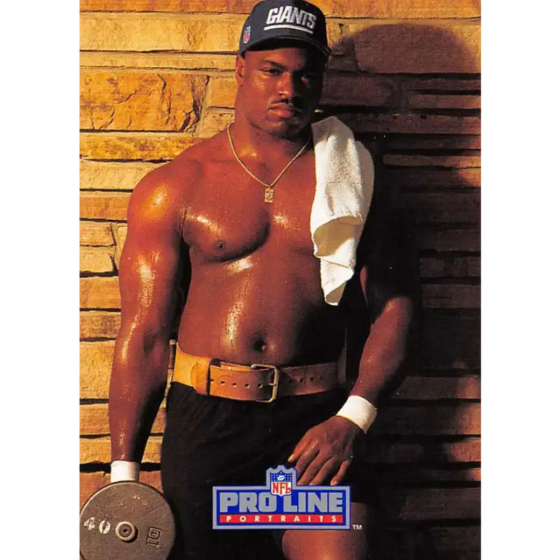 1991 Pro Line Portraits #103 Kanavis McGhee EX-NM RC Rookie New York Giants Football Card - Football Card Single