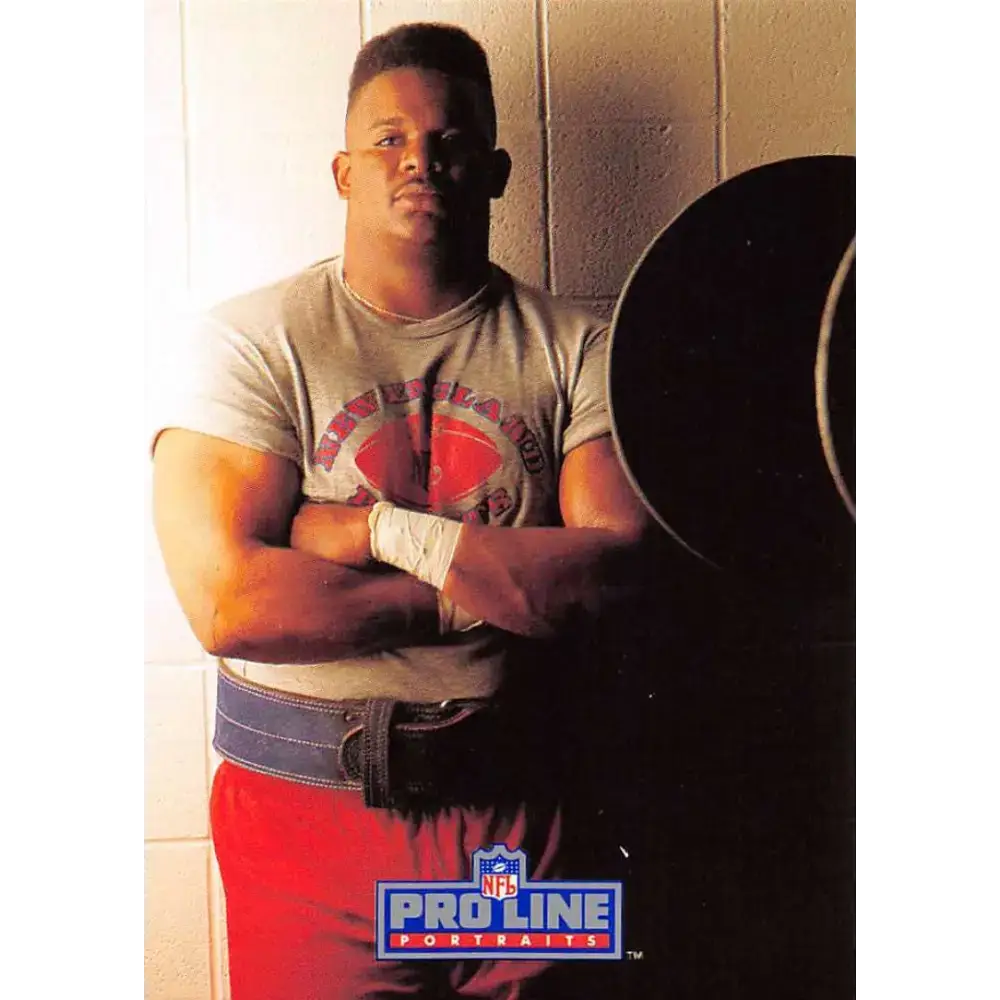 1991 Pro Line Portraits #104 Ray Agnew EX-NM New England Patriots Football Card - Football Card Single