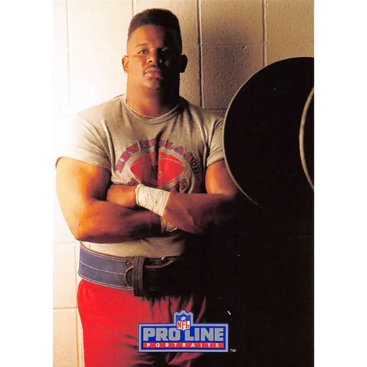 1991 Pro Line Portraits #104 Ray Agnew EX-NM New England Patriots Football Card - Football Card Single