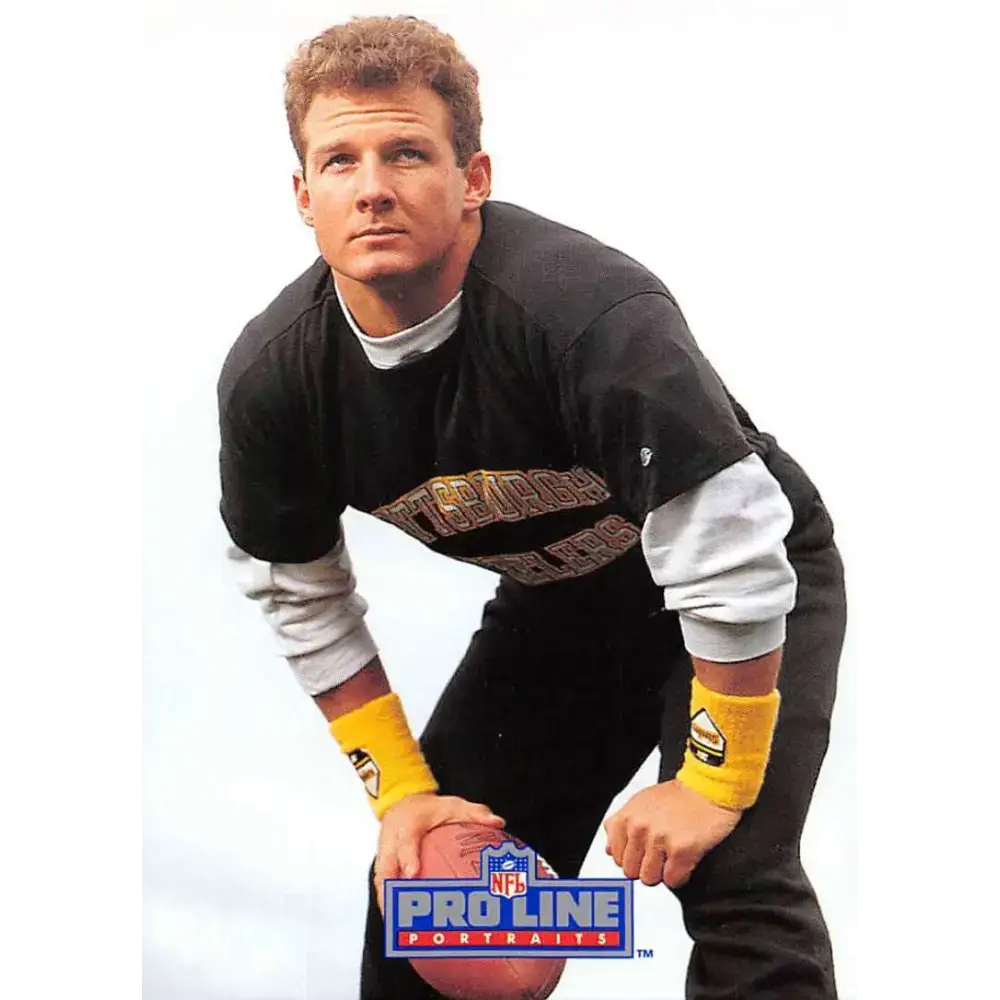 1991 Pro Line Portraits #109 Merril Hoge EX-NM Pittsburgh Steelers Football Card - Football Card Single
