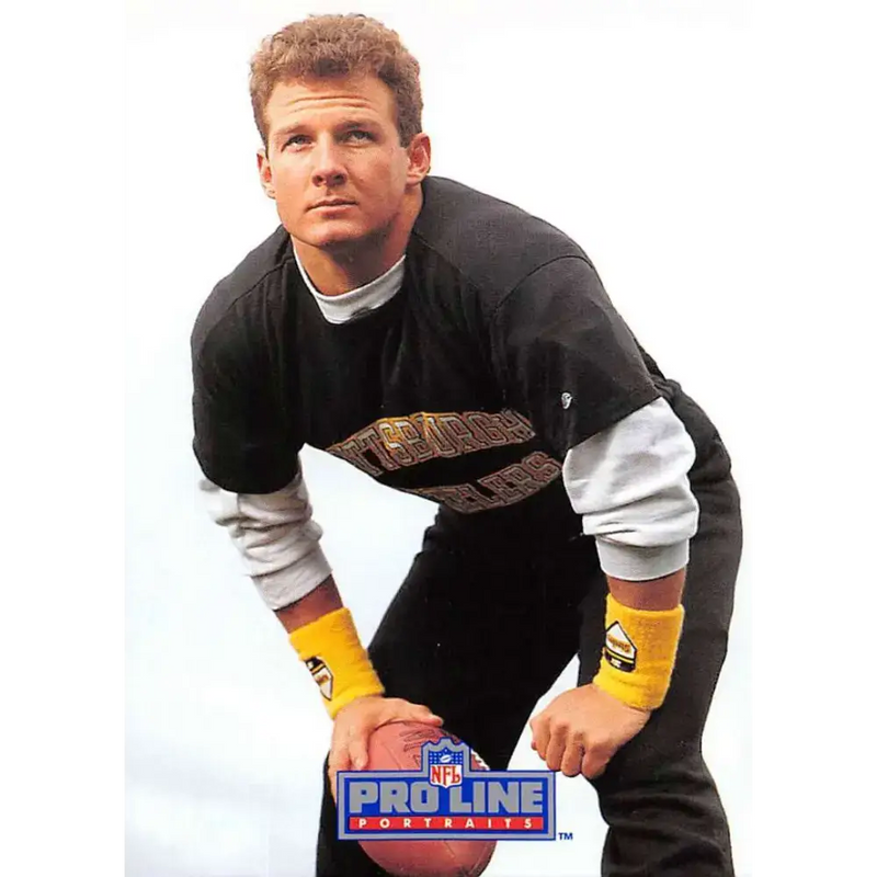 1991 Pro Line Portraits #109 Merril Hoge EX-NM Pittsburgh Steelers Football Card - Football Card Single
