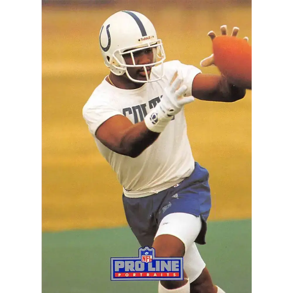 1991 Pro Line Portraits #11 Albert Bentley EX-NM Indianapolis Colts Football Card - Football Card Single