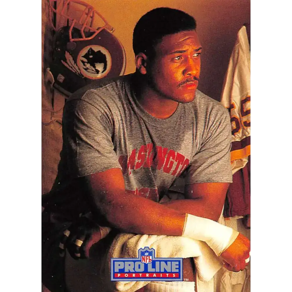 1991 Pro Line Portraits #113 Andre Collins EX-NM Washington Redskins Football Card - Football Card Single