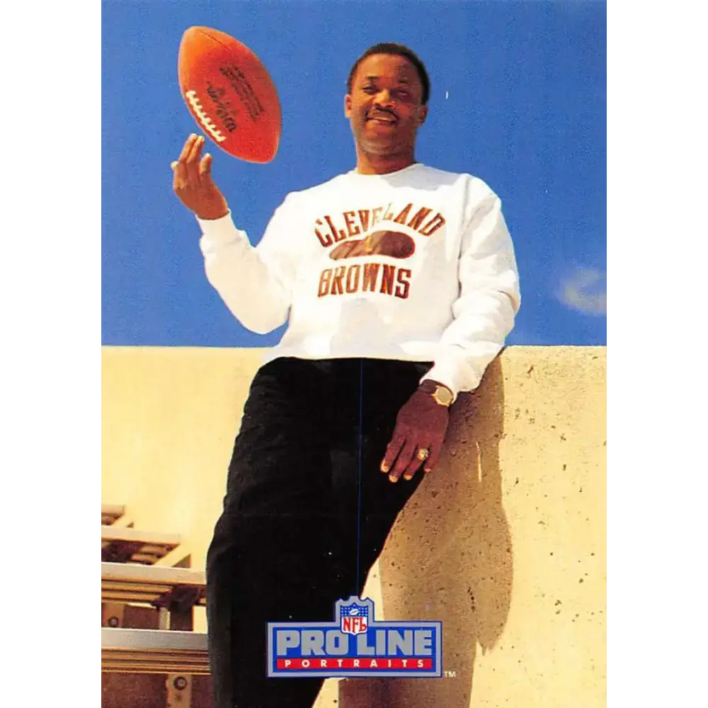 1991 Pro Line Portraits #114 Paul Warfield EX-NM Cleveland Browns Football Card - Football Card Single