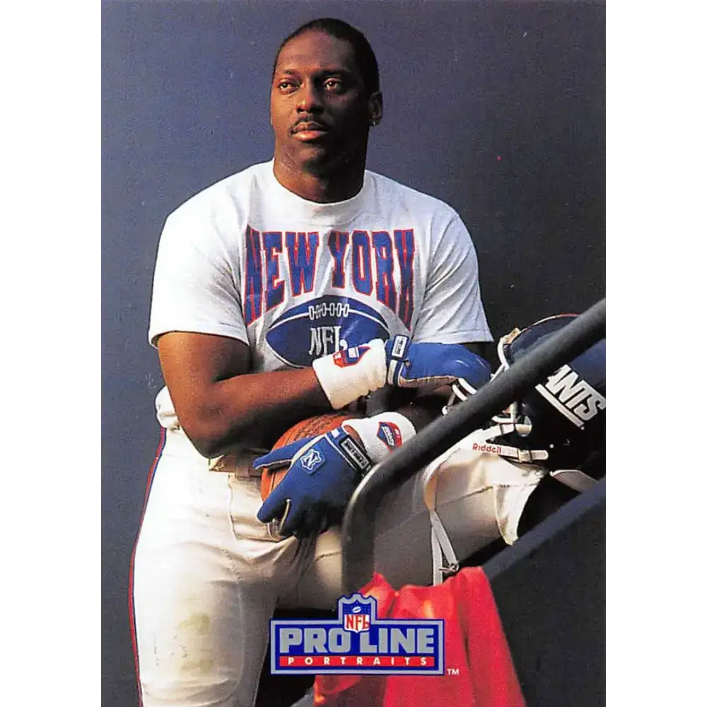 1991 Pro Line Portraits #116 Ottis Anderson EX-NM New York Giants Football Card - Football Card Single