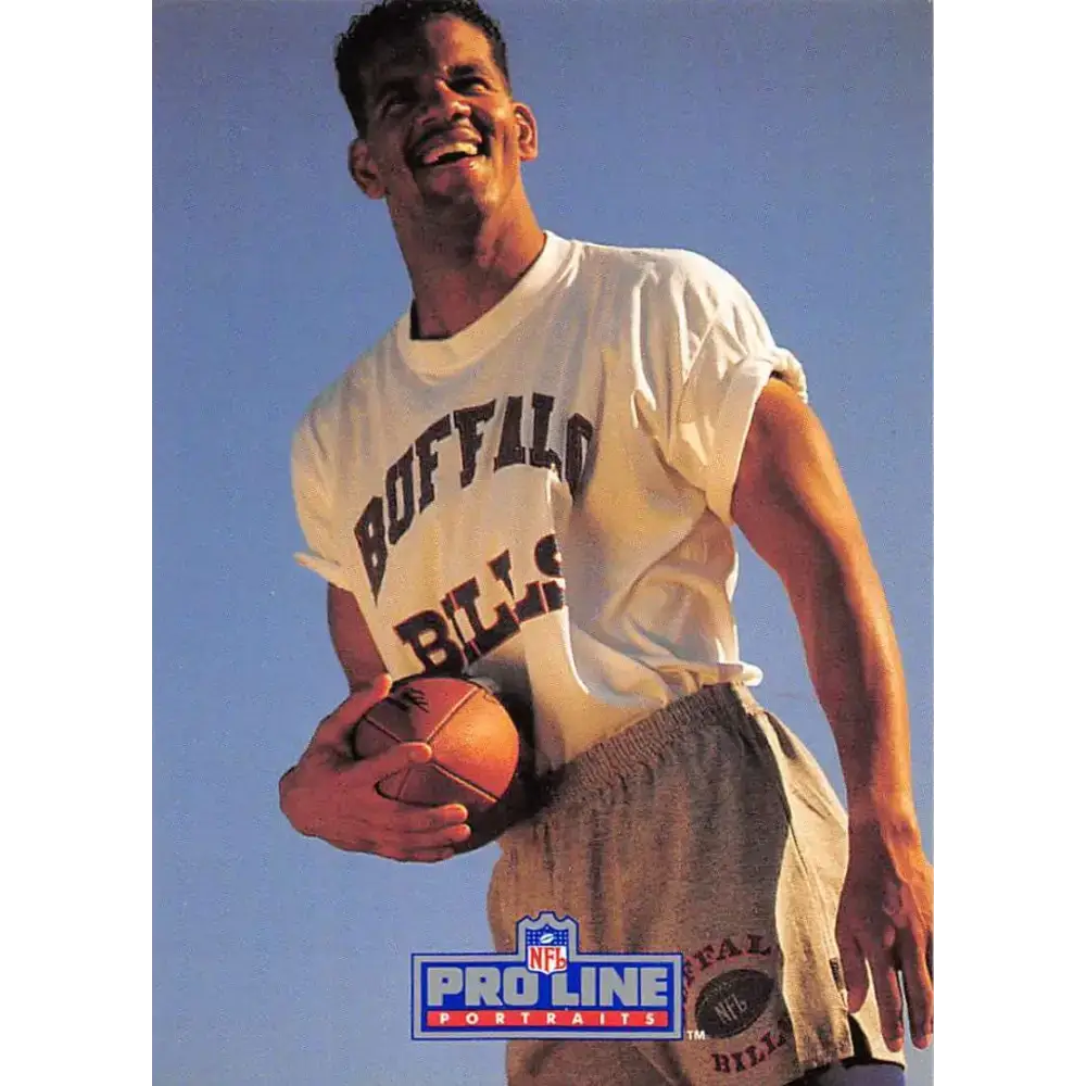 1991 Pro Line Portraits #117 Andre Reed EX-NM Buffalo Bills Football Card - Football Card Single