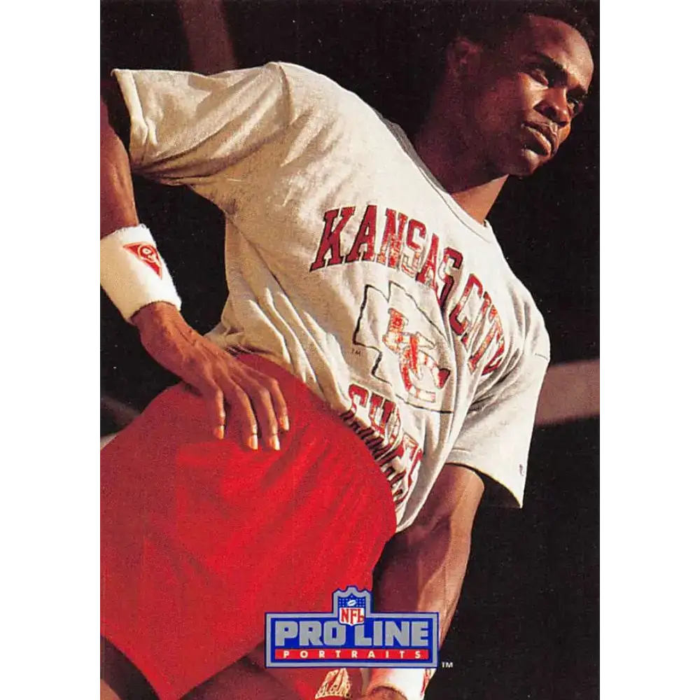 1991 Pro Line Portraits #12 Albert Lewis EX-NM Kansas City Chiefs Football Card - Football Card Single