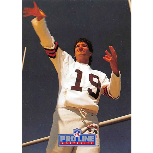 1991 Pro Line Portraits #121 Bernie Kosar EX-NM Cleveland Browns Football Card - Football Card Single