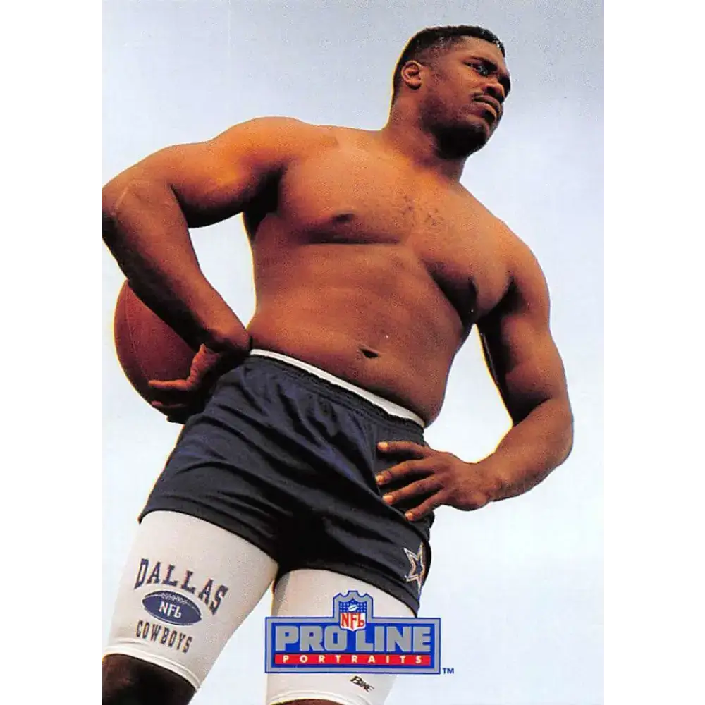 1991 Pro Line Portraits #122 Alonzo Highsmith EX-NM Dallas Cowboys Football Card - Football Card Single