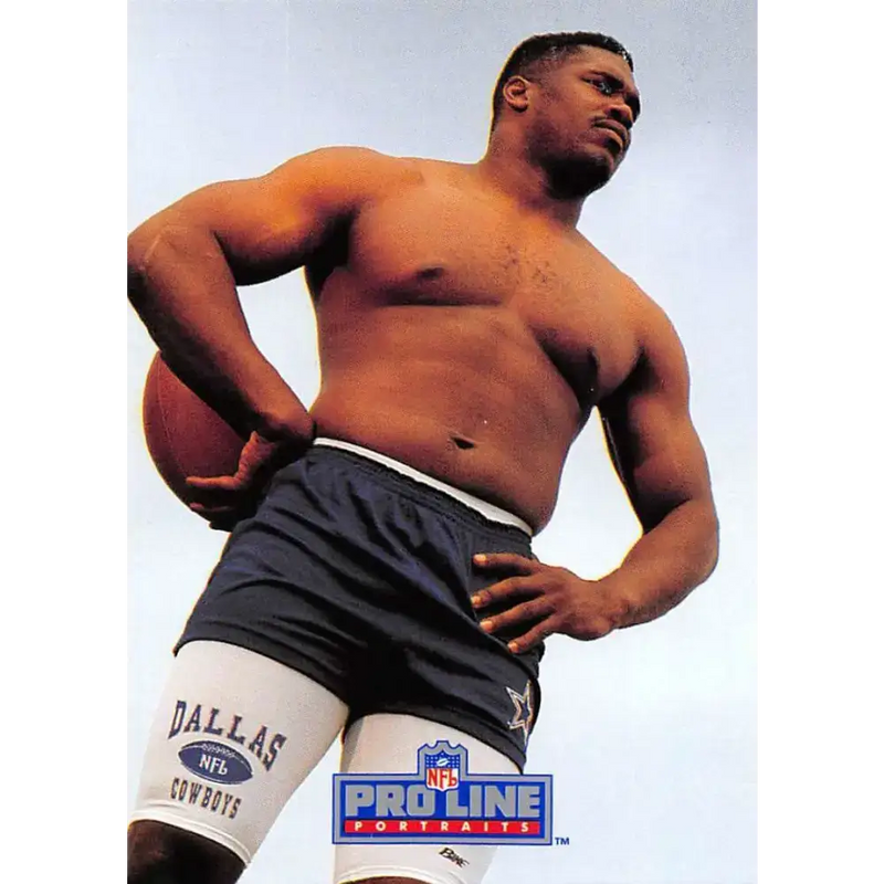 1991 Pro Line Portraits #122 Alonzo Highsmith EX-NM Dallas Cowboys Football Card - Football Card Single