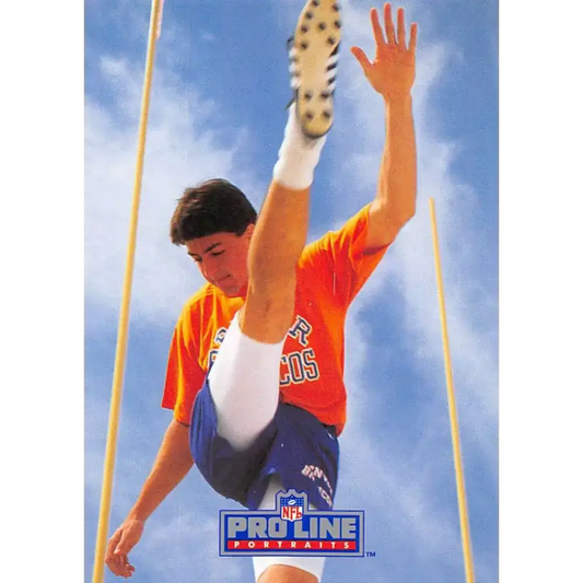 1991 Pro Line Portraits #123 David Treadwell EX-NM Denver Broncos Football Card - Football Card Single