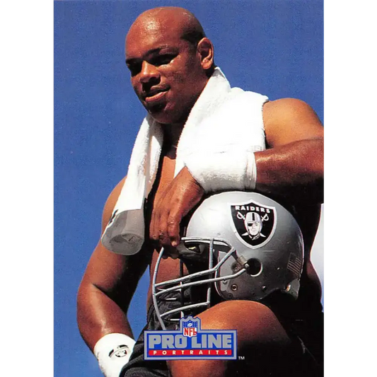 1991 Pro Line Portraits #128 Greg Townsend EX-NM Los Angeles Raiders Football Card - Football Card Single