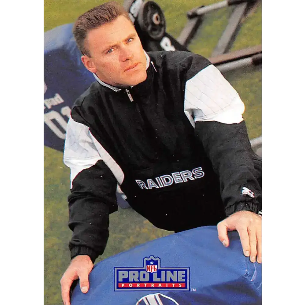 1991 Pro Line Portraits #13 Howie Long EX-NM Los Angeles Raiders Football Card - Football Card Single