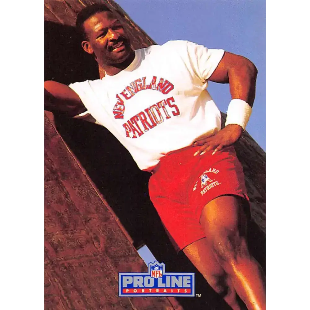 1991 Pro Line Portraits #132 Andre Tippett EX-NM New England Patriots Football Card - Football Card Single