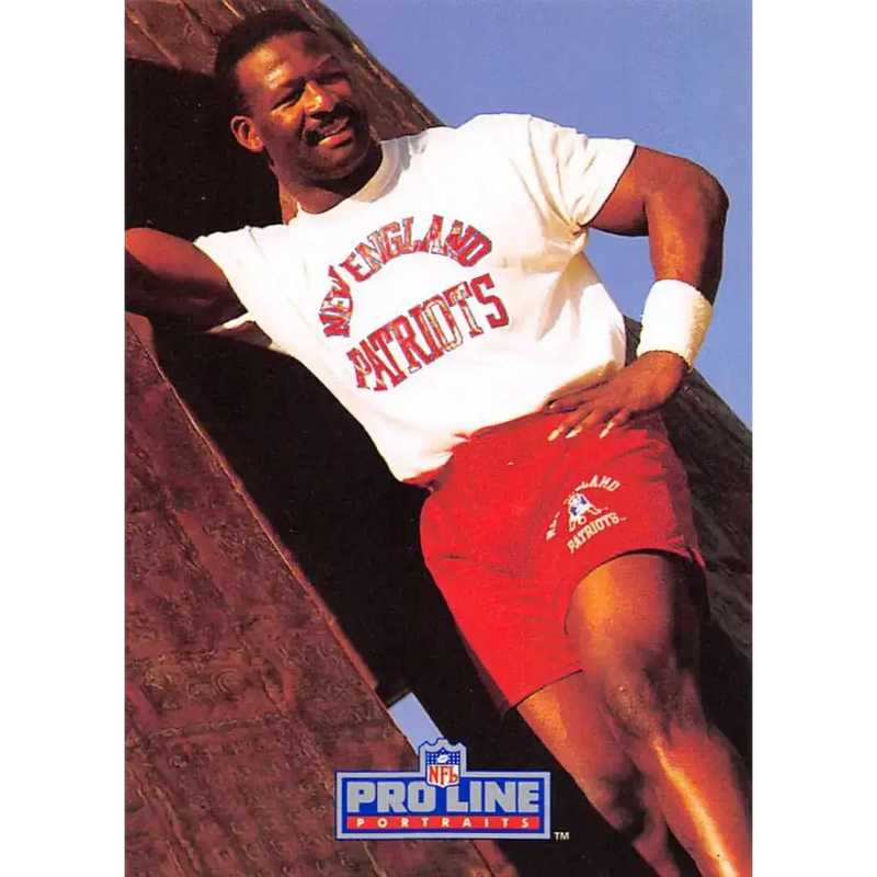 1991 Pro Line Portraits #132 Andre Tippett EX-NM New England Patriots Football Card - Football Card Single