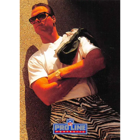 1991 Pro Line Portraits #135 Jim McMahon EX-NM Philadelphia Eagles Football Card - Football Card Single