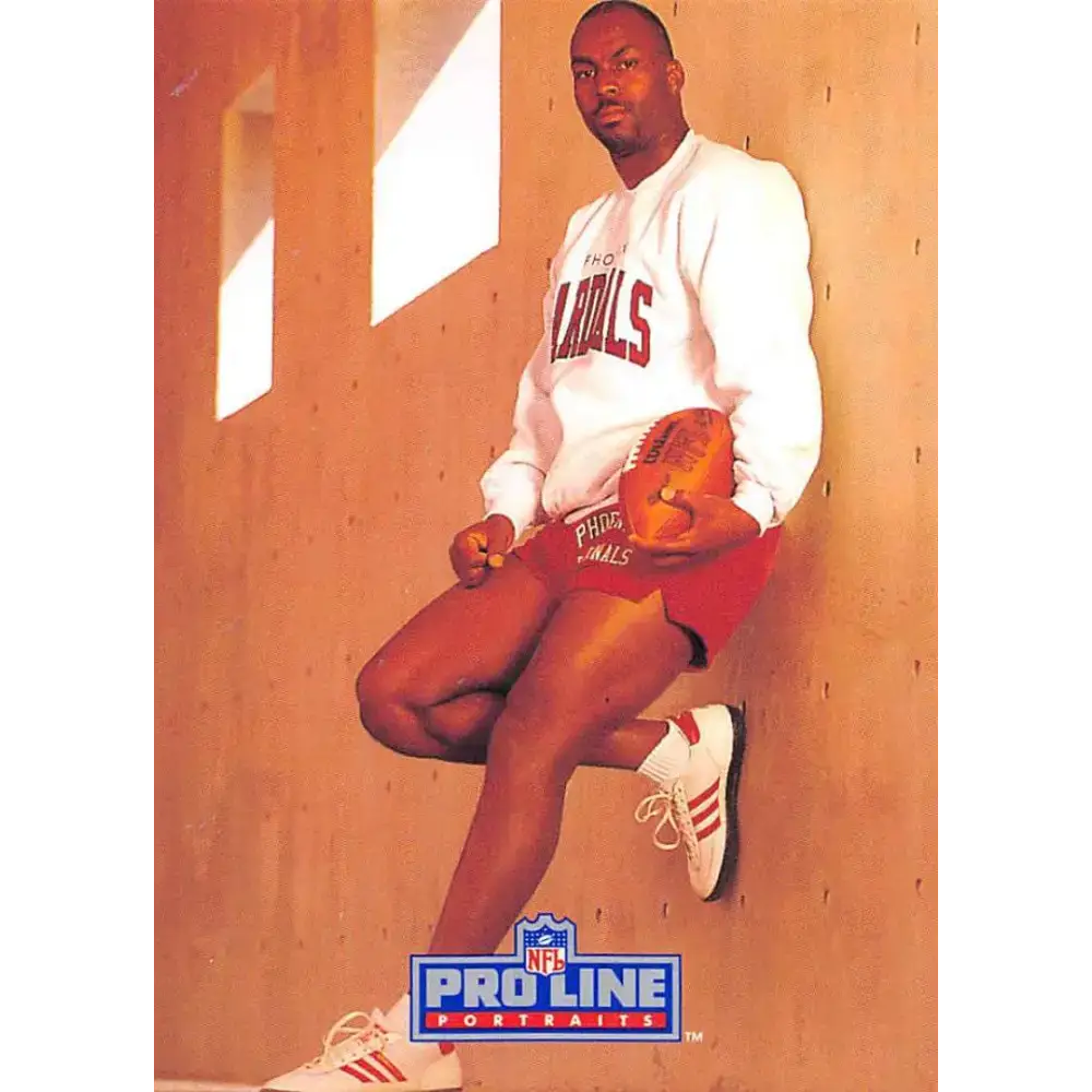 1991 Pro Line Portraits #136 Derek Hill EX-NM Phoenix Cardinals Football Card - Football Card Single