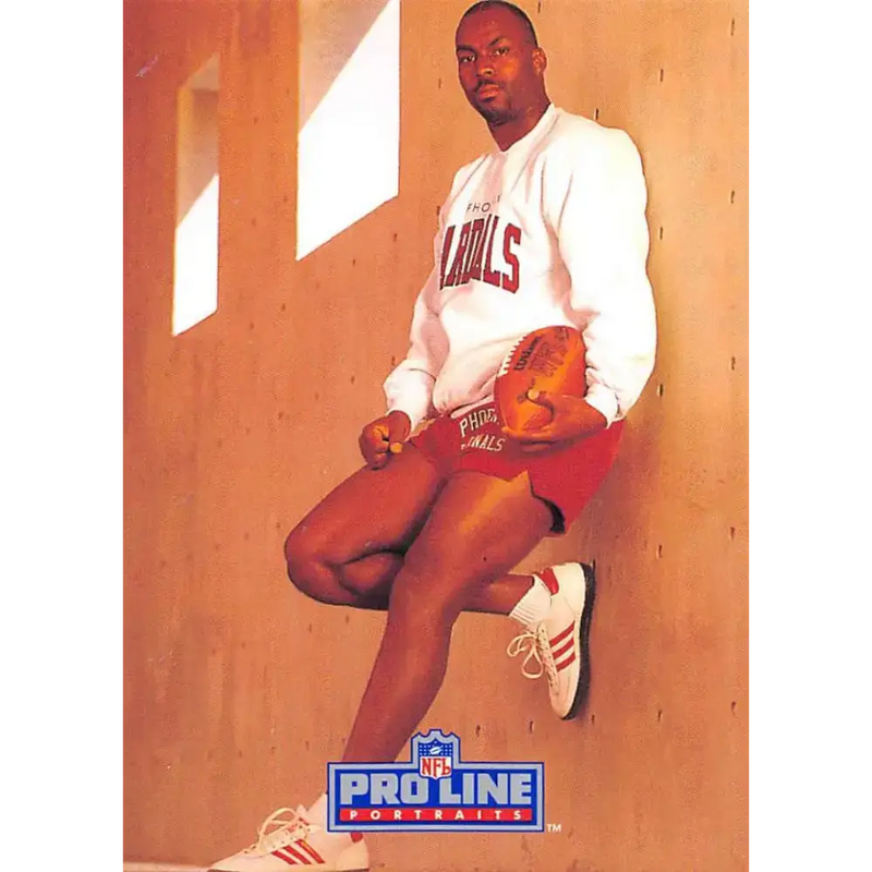 1991 Pro Line Portraits #136 Derek Hill EX-NM Phoenix Cardinals Football Card - Football Card Single