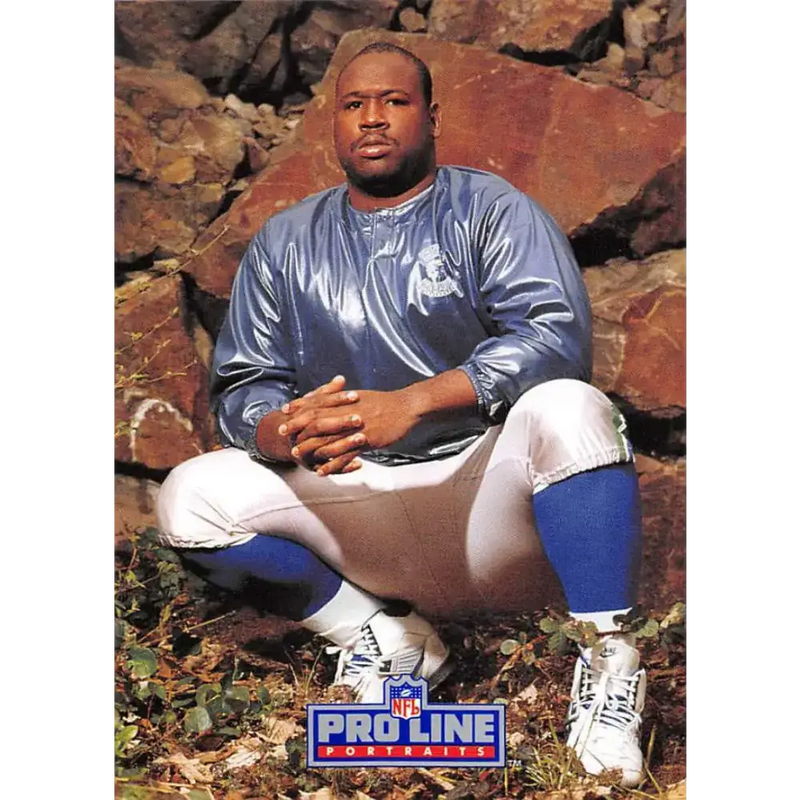 1991 Pro Line Portraits #140 Cortez Kennedy EX-NM Seattle Seahawks Football Card - Football Card Single