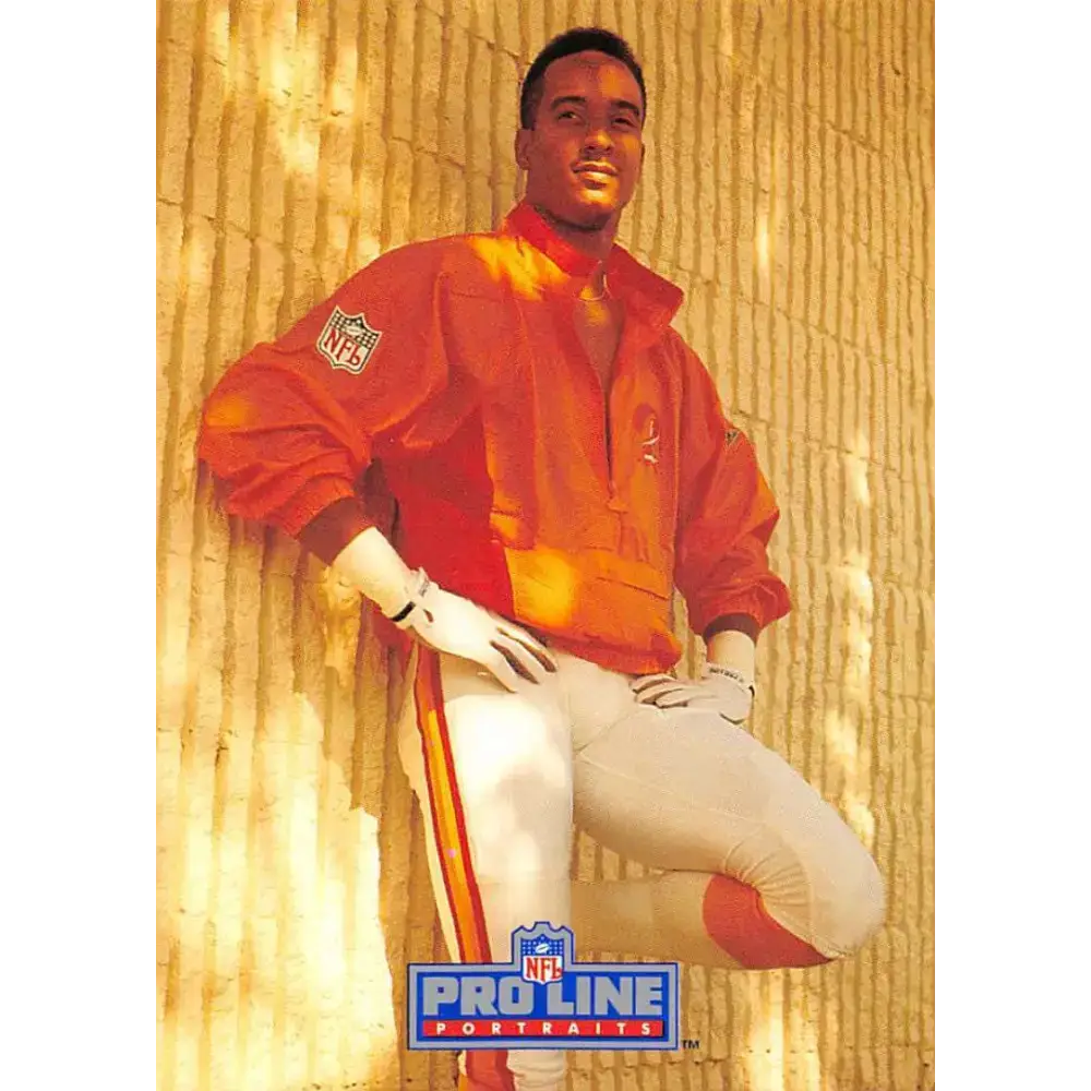 1991 Pro Line Portraits #141 Danny Peebles EX-NM Tampa Bay Buccaneers Football Card - Football Card Single