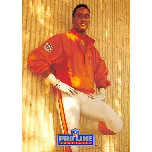 1991 Pro Line Portraits #141 Danny Peebles EX-NM Tampa Bay Buccaneers Football Card - Football Card Single