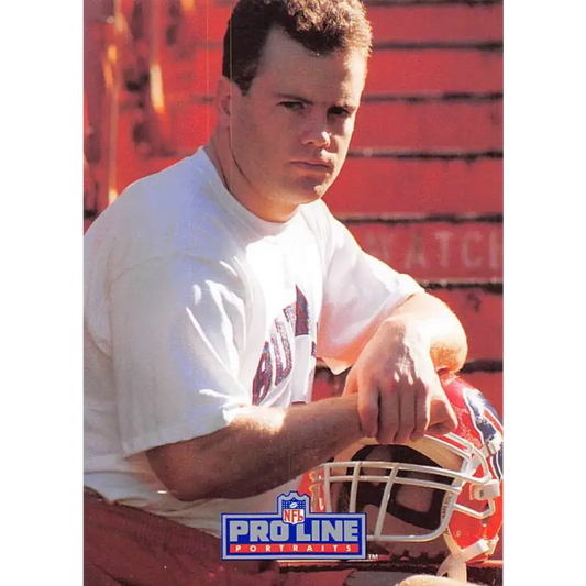1991 Pro Line Portraits #146 Steve Tasker EX-NM Buffalo Bills Football Card - Football Card Single