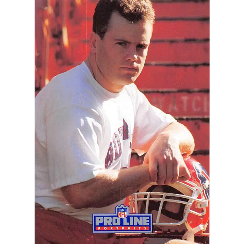 1991 Pro Line Portraits #146 Steve Tasker EX-NM Buffalo Bills Football Card - Football Card Single