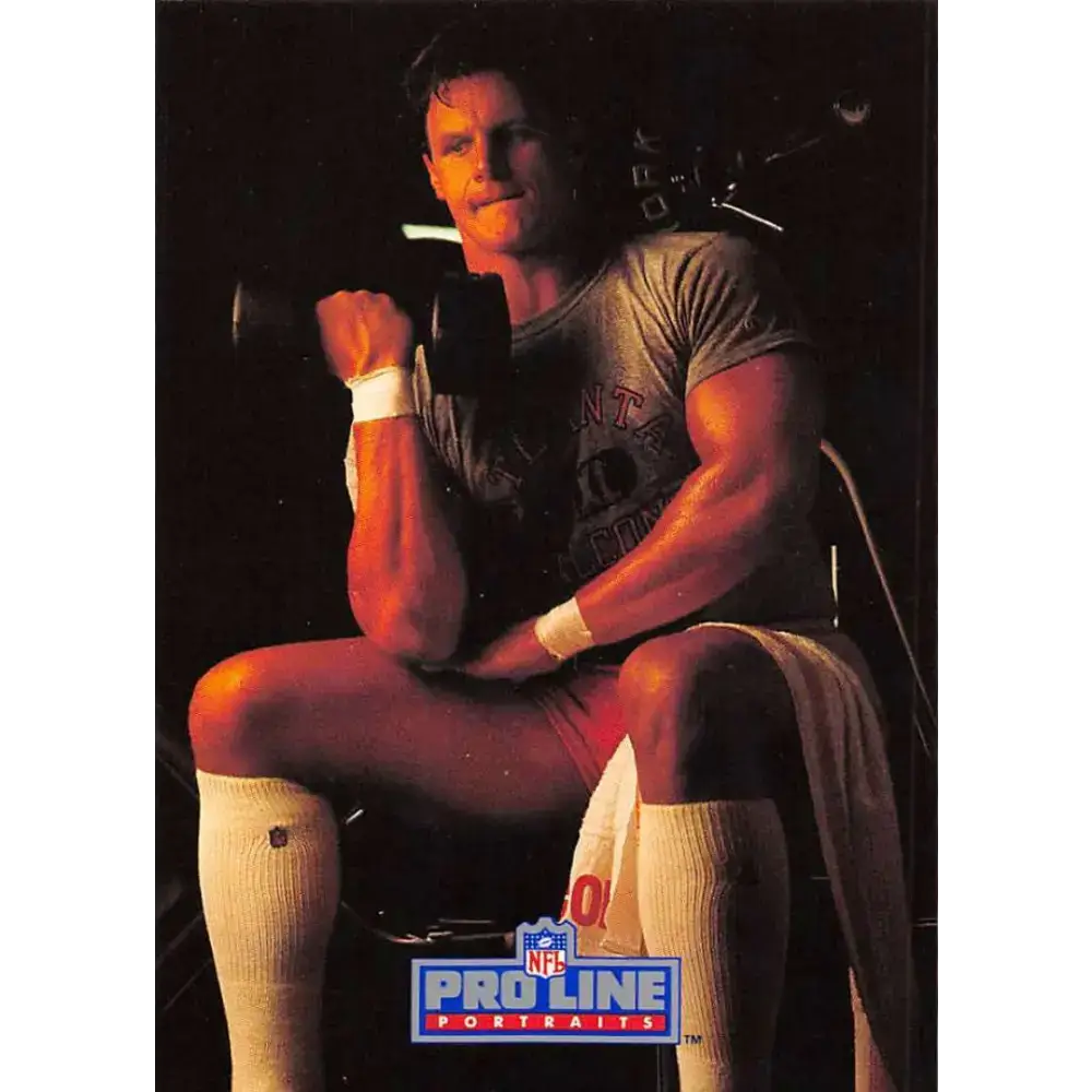 1991 Pro Line Portraits #147 Bill Fralic EX-NM Atlanta Falcons Football Card - Football Card Single