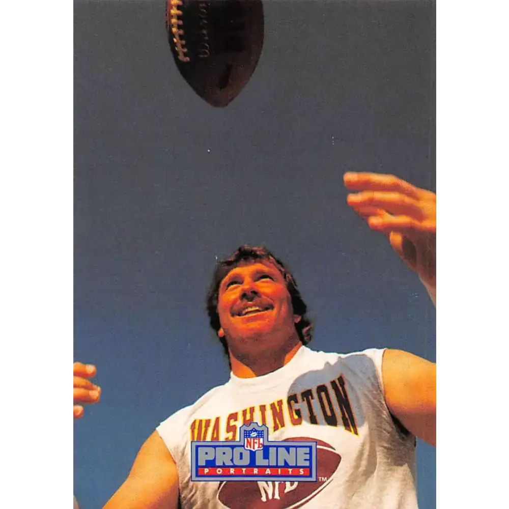 1991 Pro Line Portraits #148 Don Warren EX-NM Washington Redskins Football Card - Football Card Single