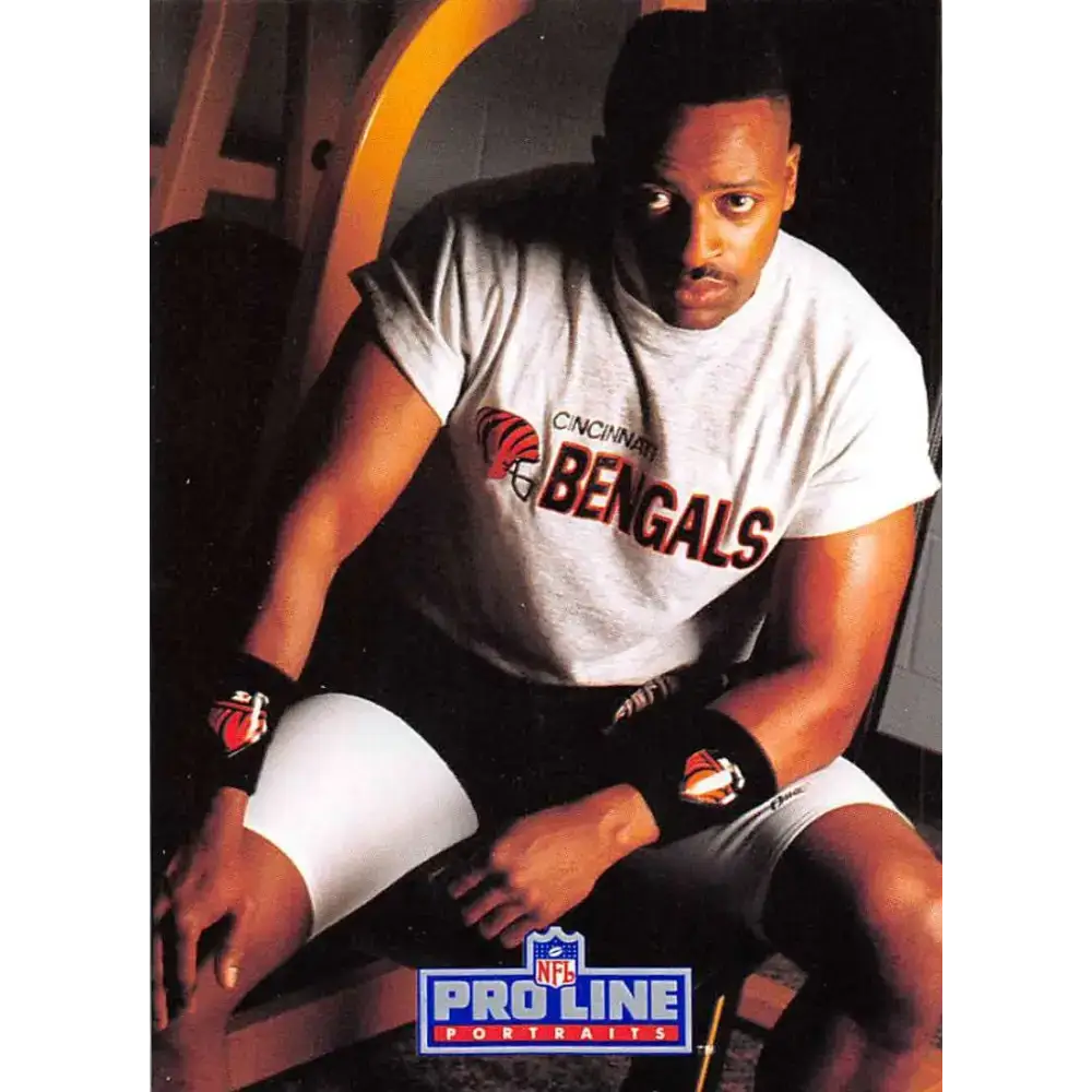1991 Pro Line Portraits #149 Eric Thomas EX-NM Cincinnati Bengals Football Card - Football Card Single