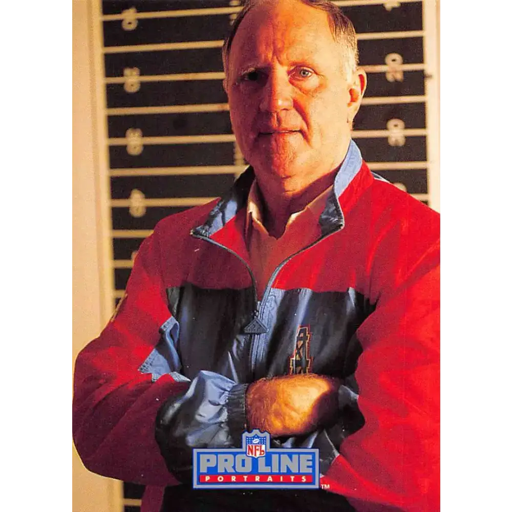 1991 Pro Line Portraits #150 Jack Pardee EX-NM Houston Oilers Football Card - Football Card Single