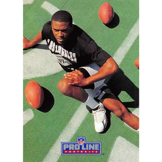 1991 Pro Line Portraits #157 Lionel Washington EX-NM Los Angeles Raiders Football Card - Football Card Single