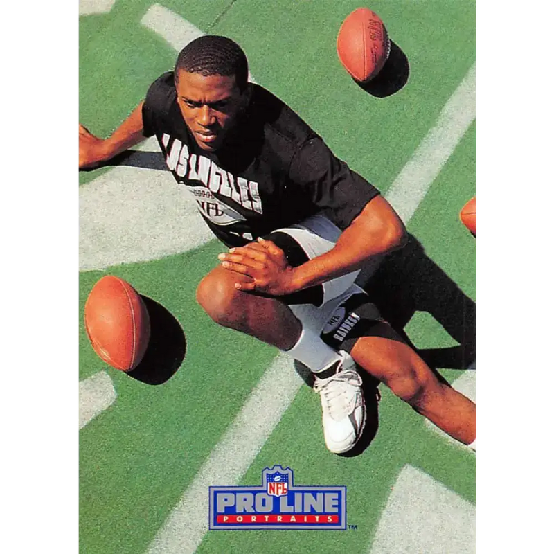 1991 Pro Line Portraits #157 Lionel Washington EX-NM Los Angeles Raiders Football Card - Football Card Single